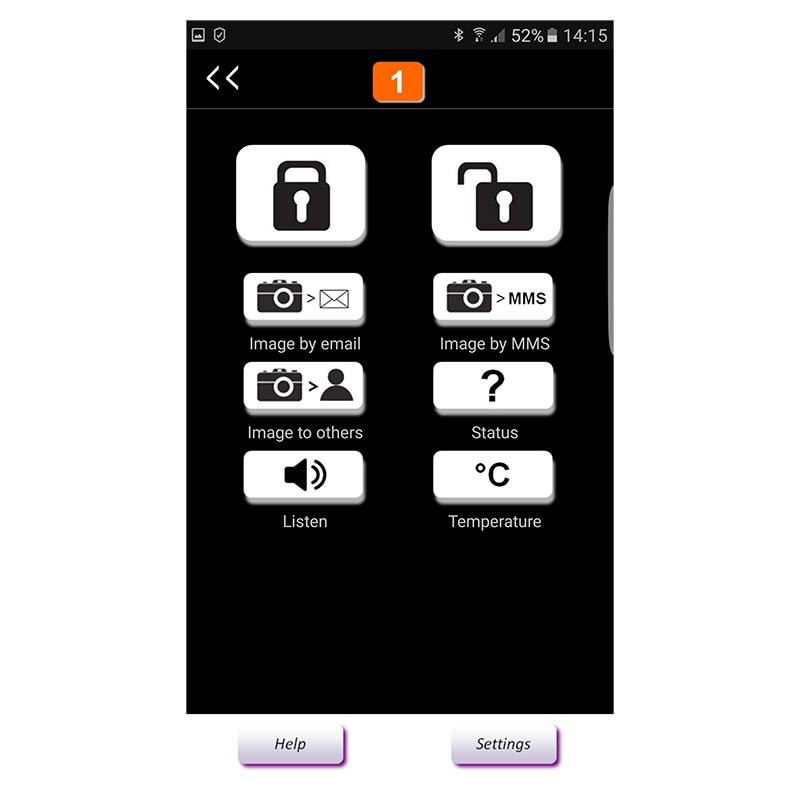 App de gestion pour caméra de sécurité 4G 3G wifi GSM