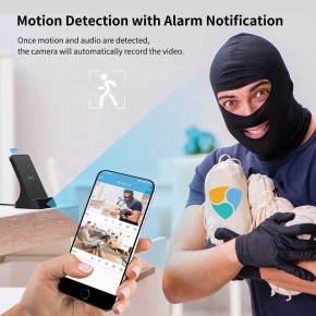 Camera espion chargeur iPhone - surveillance discrète - Hd Protech